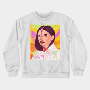 Inside of Ü / Javiera Mena Crewneck Sweatshirt